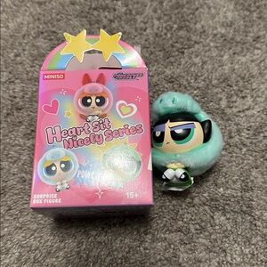 Miniso Powerpuff Girls Heart Sit Nicely Figure - Unicorn Buttercup
